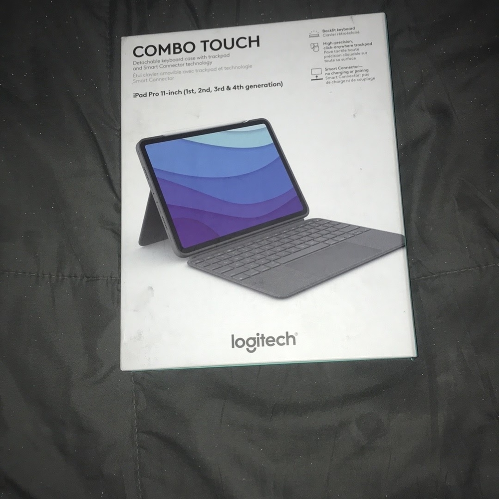 Logitech Combo Touch Keyboard Case - Gray